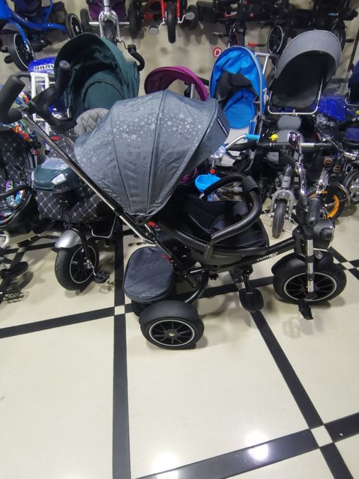 Новая велоколяска TURBO TRIKE модель MS-0755