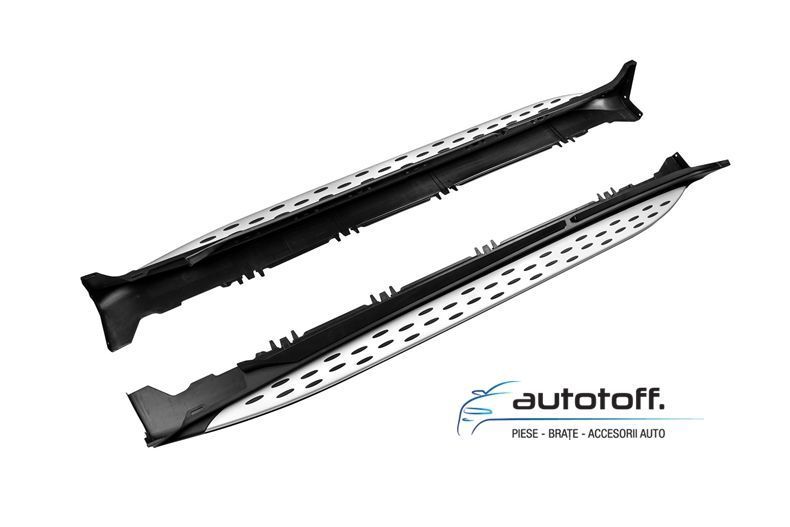 Praguri laterale Mercedes GLC Coupe C253 (2015+) din aluminiu