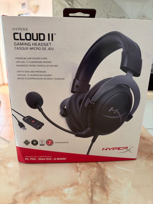 HyperX Cloud II gaming headset