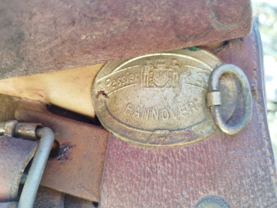 Șa de piele originala adusa din Germania echitație călărie