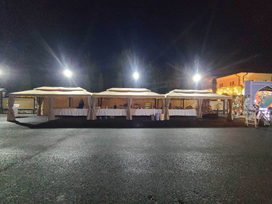 Ижарага шатёр, стол ва стул / Arenda, prokat shatyor, zont, tent