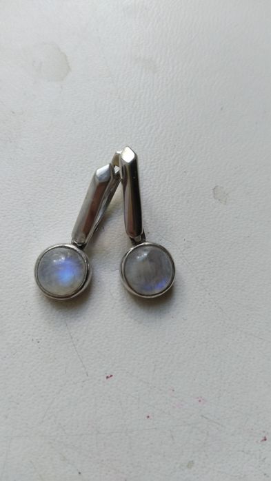 Серьги серебряные