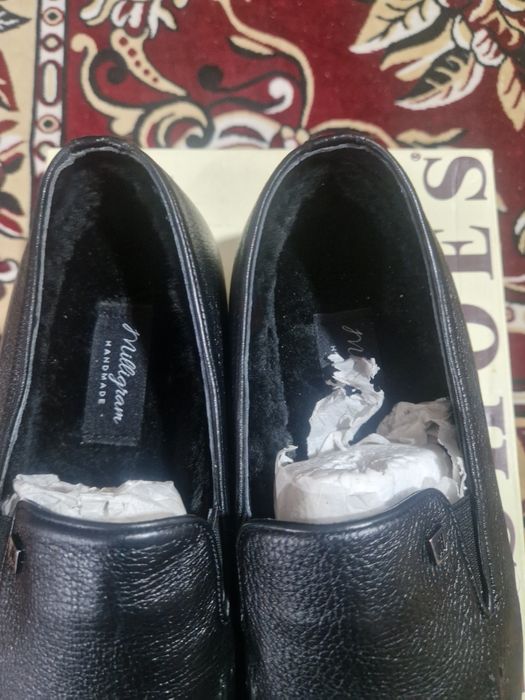 Туфли былғары қысқы и зимний