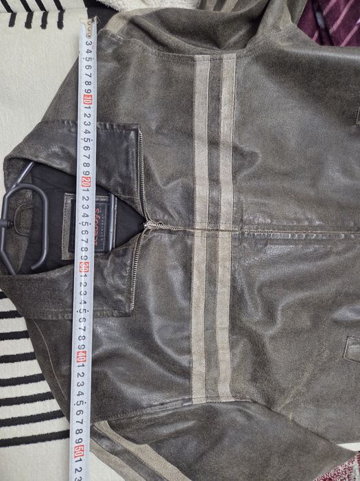 Geaca de piele naturala barbati Iceboys L