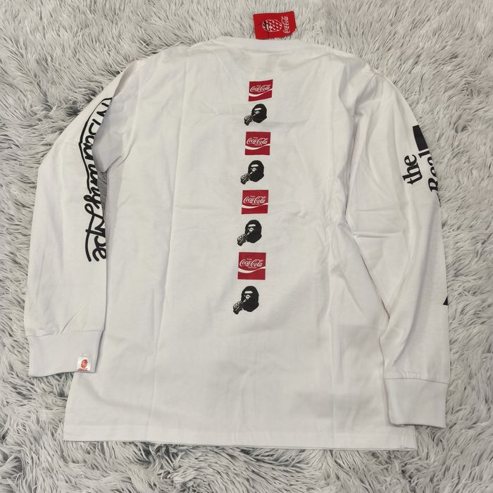 BAPE x Coca Cola мъжка блуза с дълъг ръкав размер L НОВА