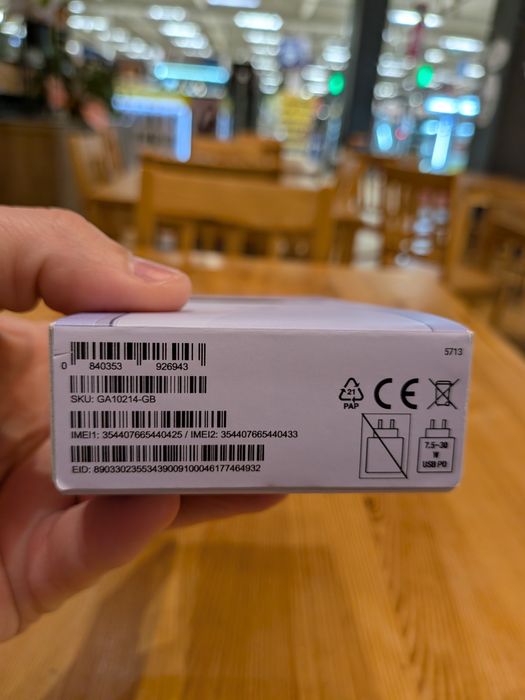 Google Pixel 10, 128GB, 12GB RAM, 5G, Frost, 24 LUNI GARANȚIE