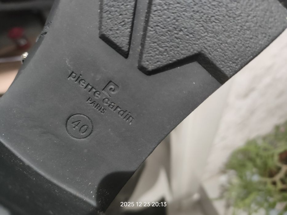 Оригинальные Pierre Cardin высокие сапоги