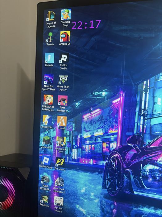 Setup PC gaming Complet Monitor+periferice High end