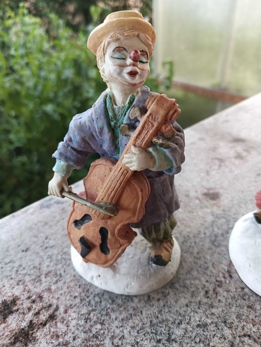 Set de 2 clovni muzicanti