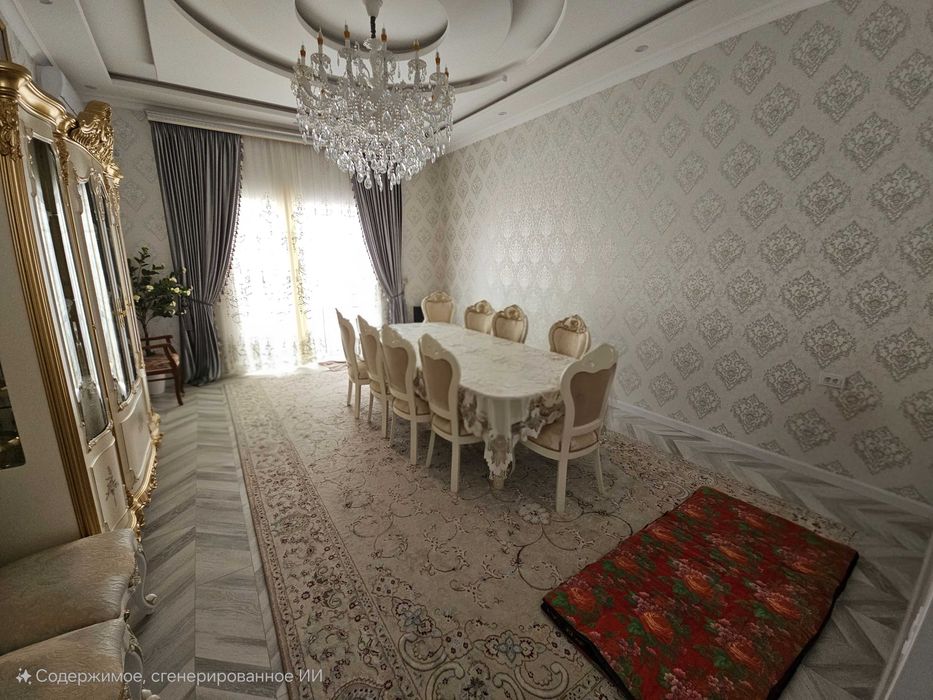 В Сергели продаётся двухэтажный дом с подвалом, с евроремонтом.