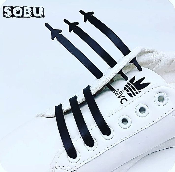 Силиконовые шнурки для обуви