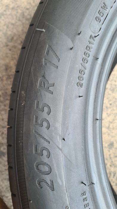 4 anvelope vara Michelin 205/55/17,dot 2021.