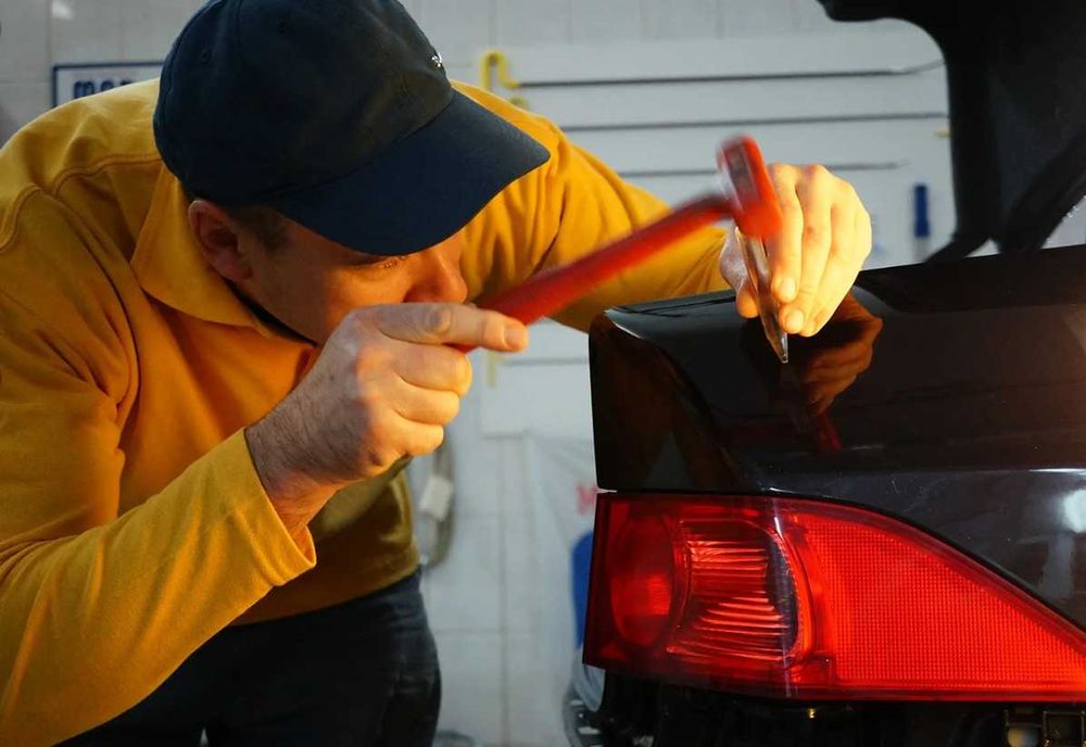 Удаление вмятин без покраски (PDR) в Алматы за 1 день