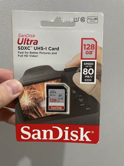 sd карта на 128gb