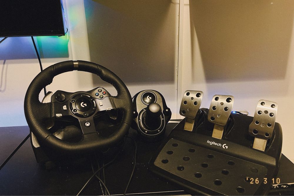 Volan gaiming Logitech g920 + schimbator