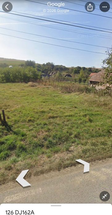 Teren intravilan 800 mp STRADAL DJ162A Cozma Mureș | 16 ml deschidere | Proprietar