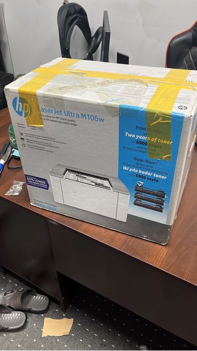 Принтер почти новый hp laserjet m106w