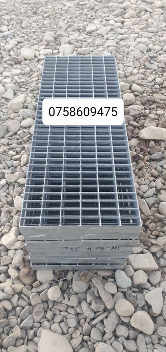 Trepte zincate 80x27cm