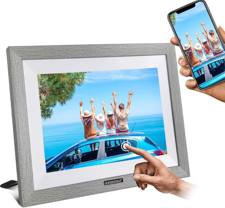 10.1" Смарт Дигитална Рамка с Андроид DUODUOGO WiFi, Full HD и IPS Тъч