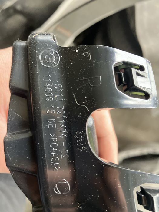 Решетки в броня за BMW 6 F13 БМВ 6 Ф13  2015-2018г