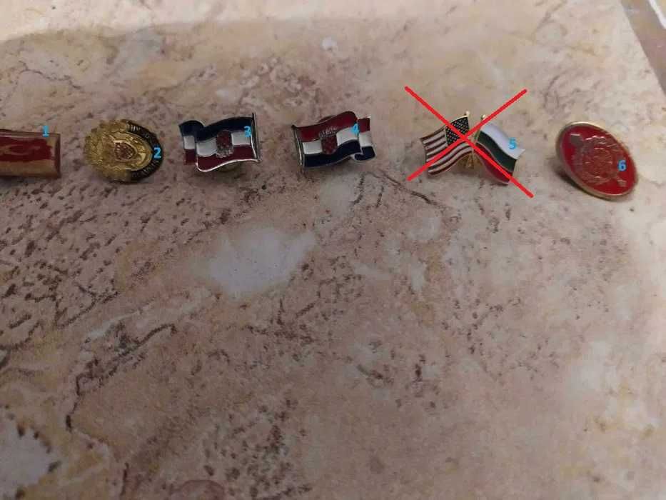 Значки ретро, български, руски и НАТО