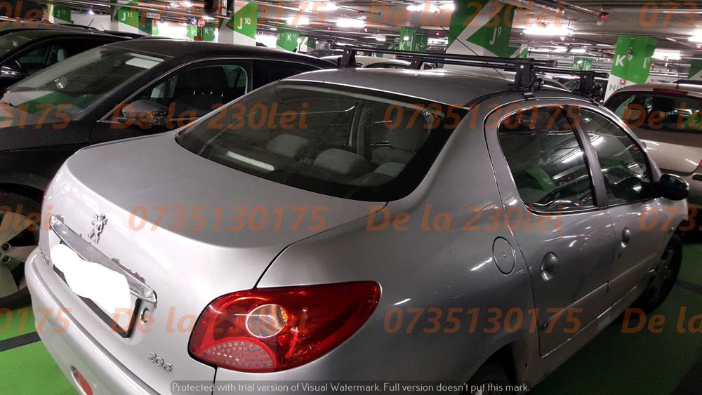 Bare transversale portbagaj otel PEUGEOT 107 108 * 206 207 308 * 1007