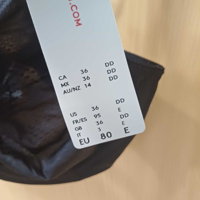 Черен сутиен Triumph  80 E нов