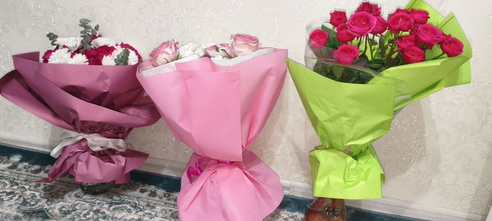 Продам букеты цветов свежие