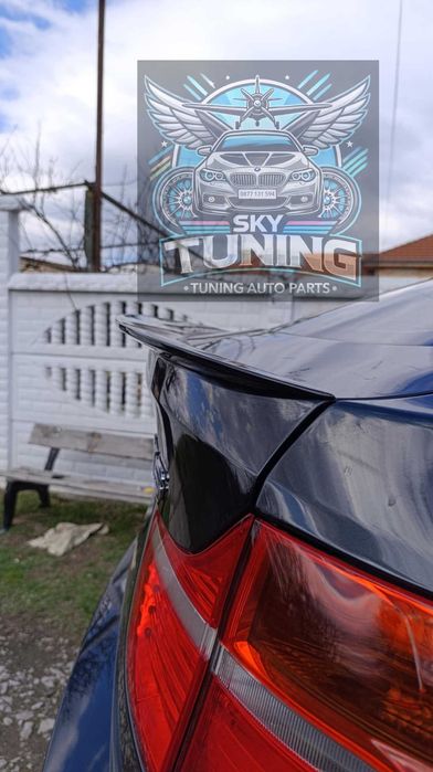 Лип спойлер багажник BMW E71 X6 серия lip spoiler M бмв Е71 х6