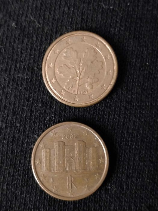 Monezi Rare Euro Cents 1999-2005 + 100 LEI