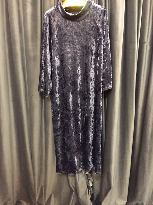 Платье велюровое 52-54 размер