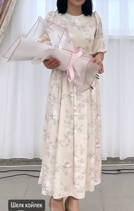 Шелковое платье