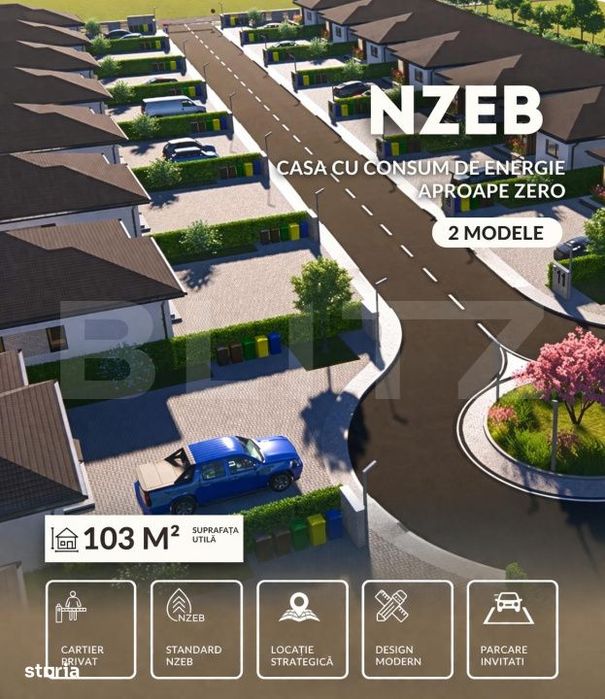 Teren intravilan cu proiect de casa aprobat, in Mihai Viteazu