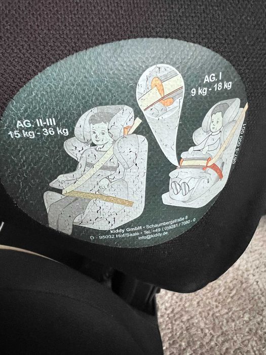 детско столче за кола Kiddy - Guardianfix Pro 2, IsoFix, 9-36 kg