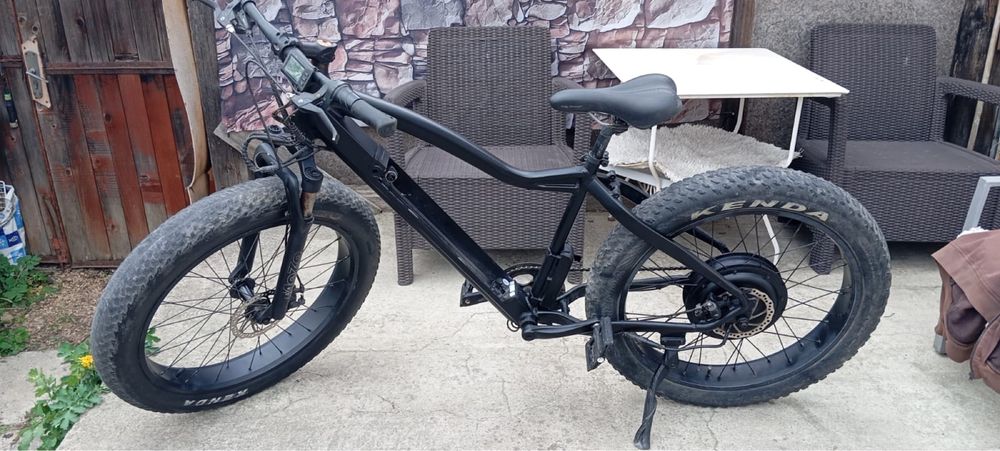 Mtb electric motor 2000w baterie 17 ah fat tire bike