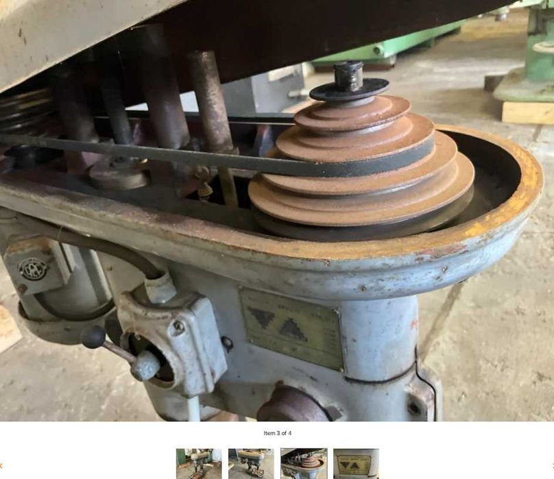 Masina de gaurit Optimum si cap de filetat ARCHER con morse 3