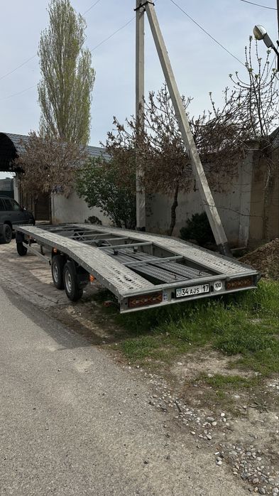 Прицеп лафет на 2 машины