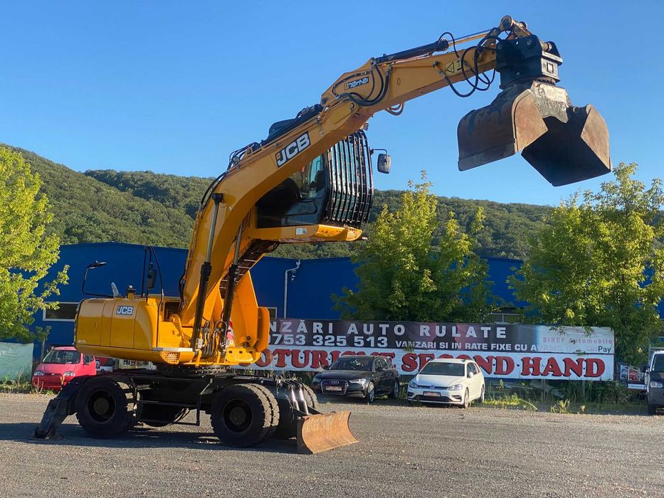 Excavator JCB pe roti Sighisoara • OLX.ro
