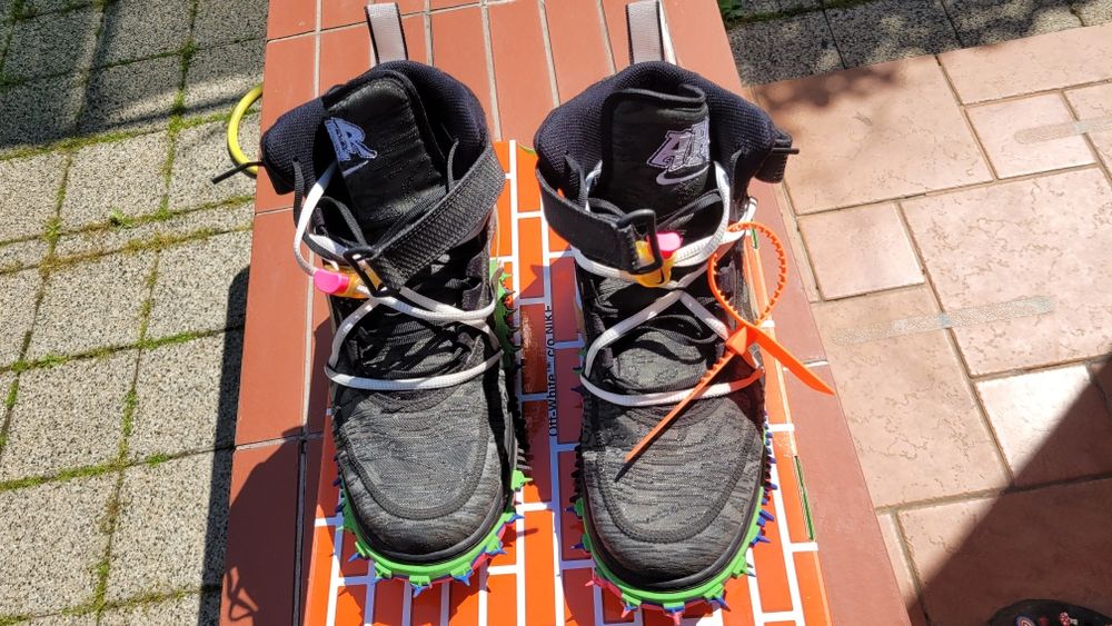 Adidasi Nike x Off White Air Force 1 mid