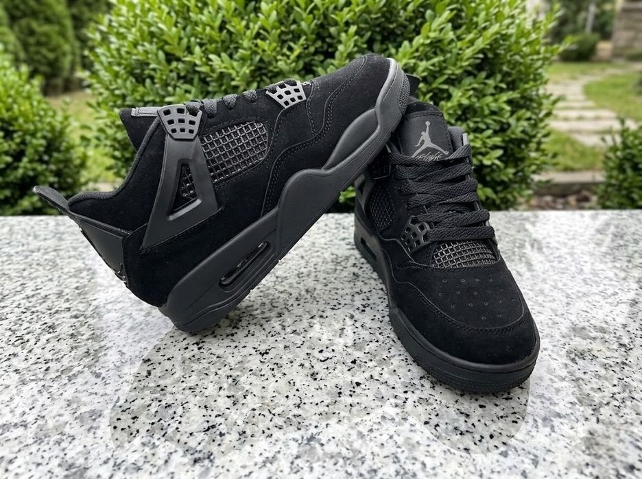 Adidasi Jordan 4 Black Adidasi Unisex