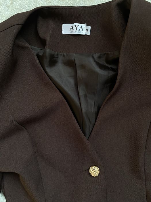 Коричневое платье из Турции