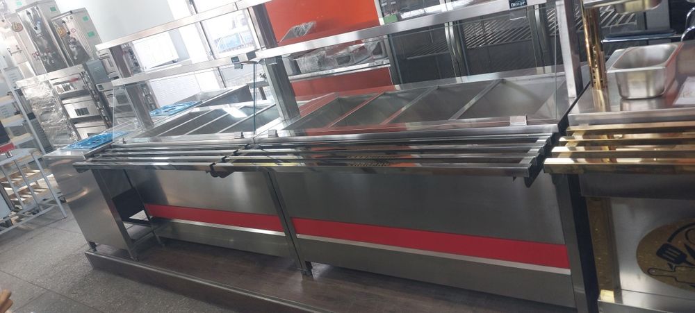 Линия раздачи из нержавейки