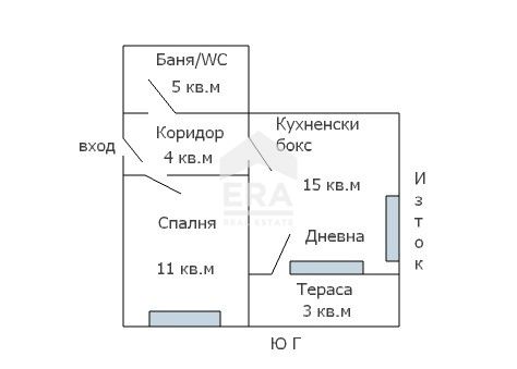 Продава се Двустаен апартамент в Варна, Колхозен пазар - 54 кв.м за 2556 €/кв.м - Снимка #7