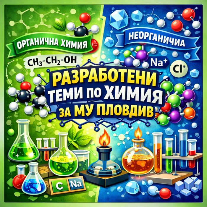 Разработени теми по химия за МУ Пловдив