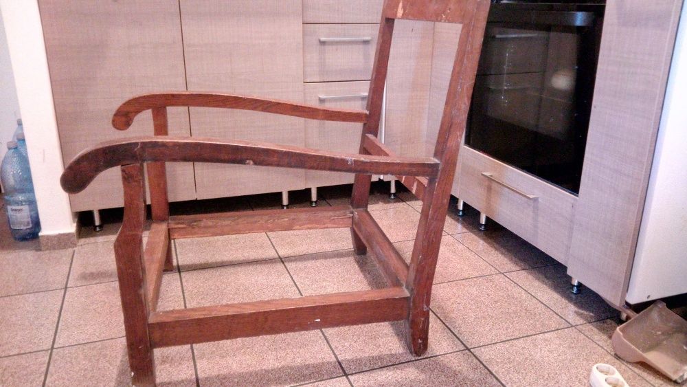 Fotolii lemn, cadru (lucrate manual)