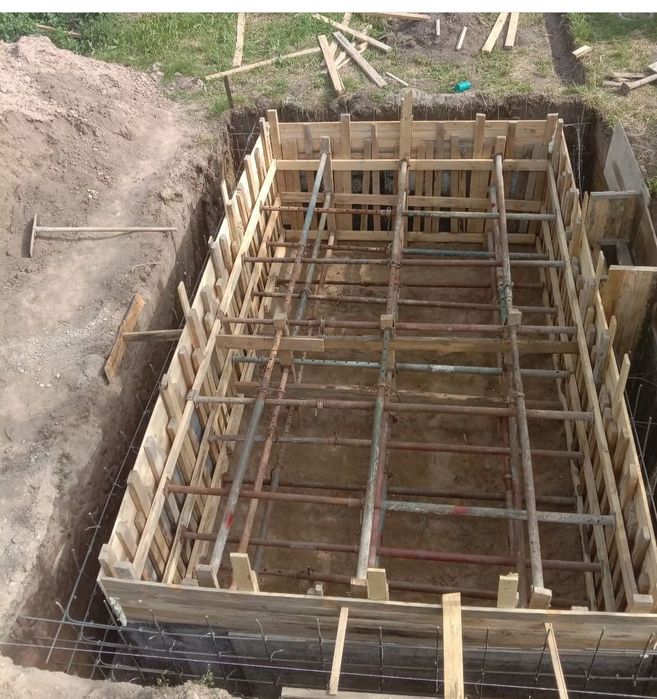 Заливаем фундамент