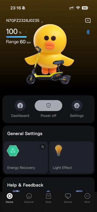 Электроскрокат Ninebot UIfI pro