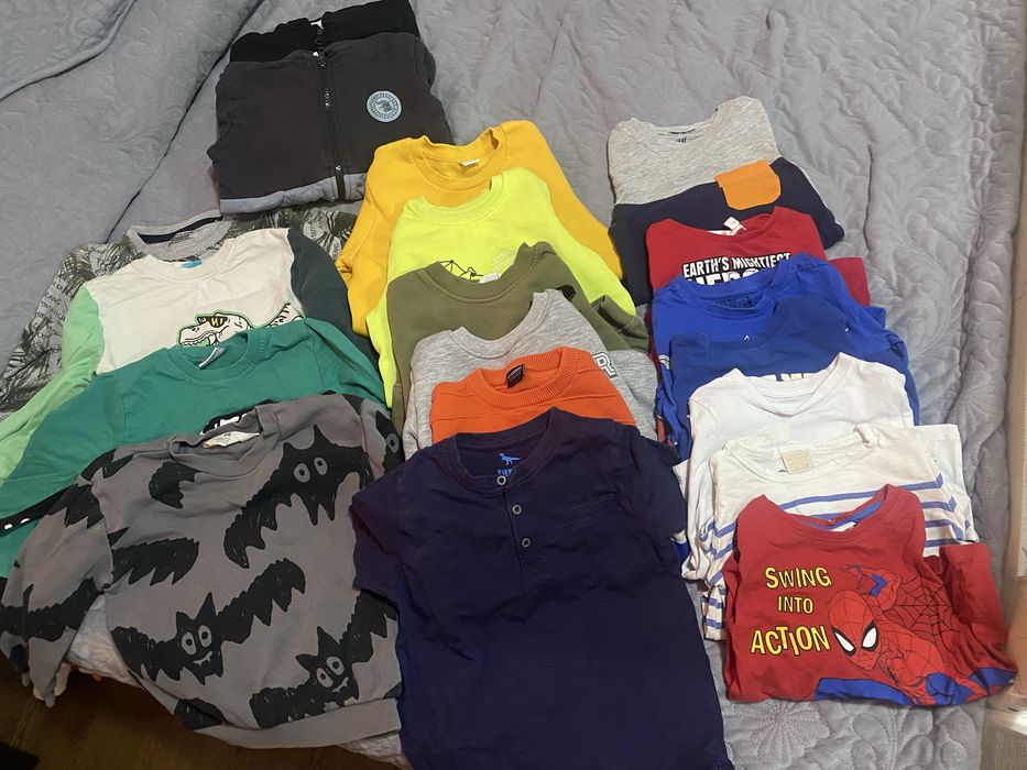 Lot bluze baieti 98-104