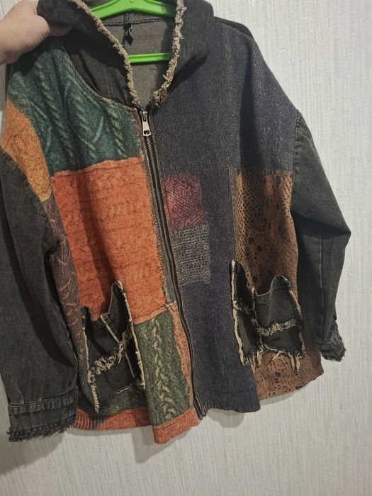 Тоненькая курточка  оверсайс