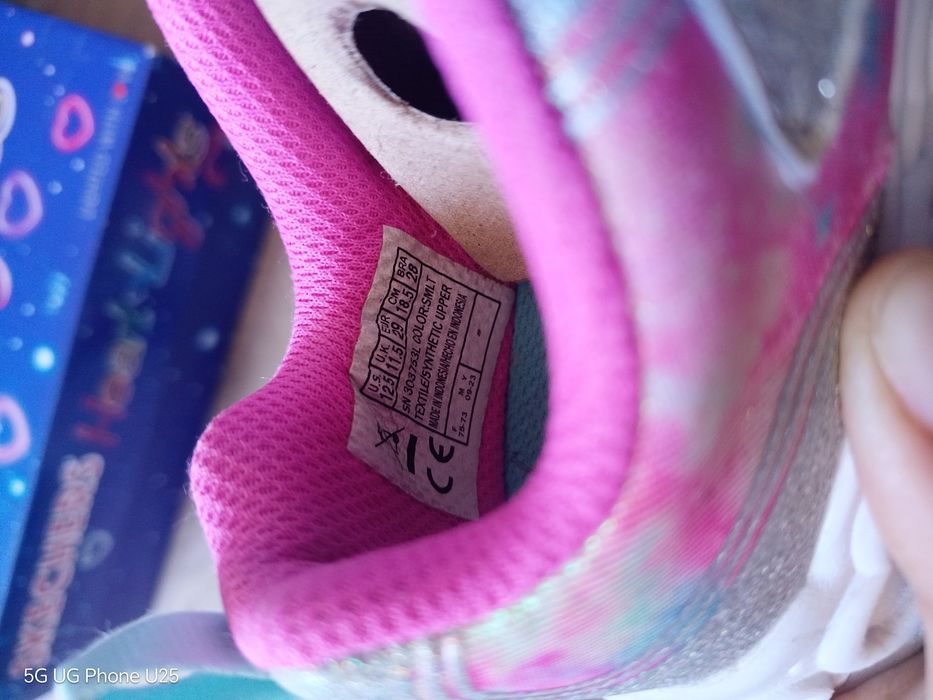 Детски Светещи маратонки Skechers 29